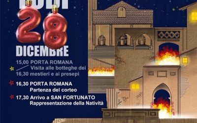 Il Presepe Vivente itinerante di Todi